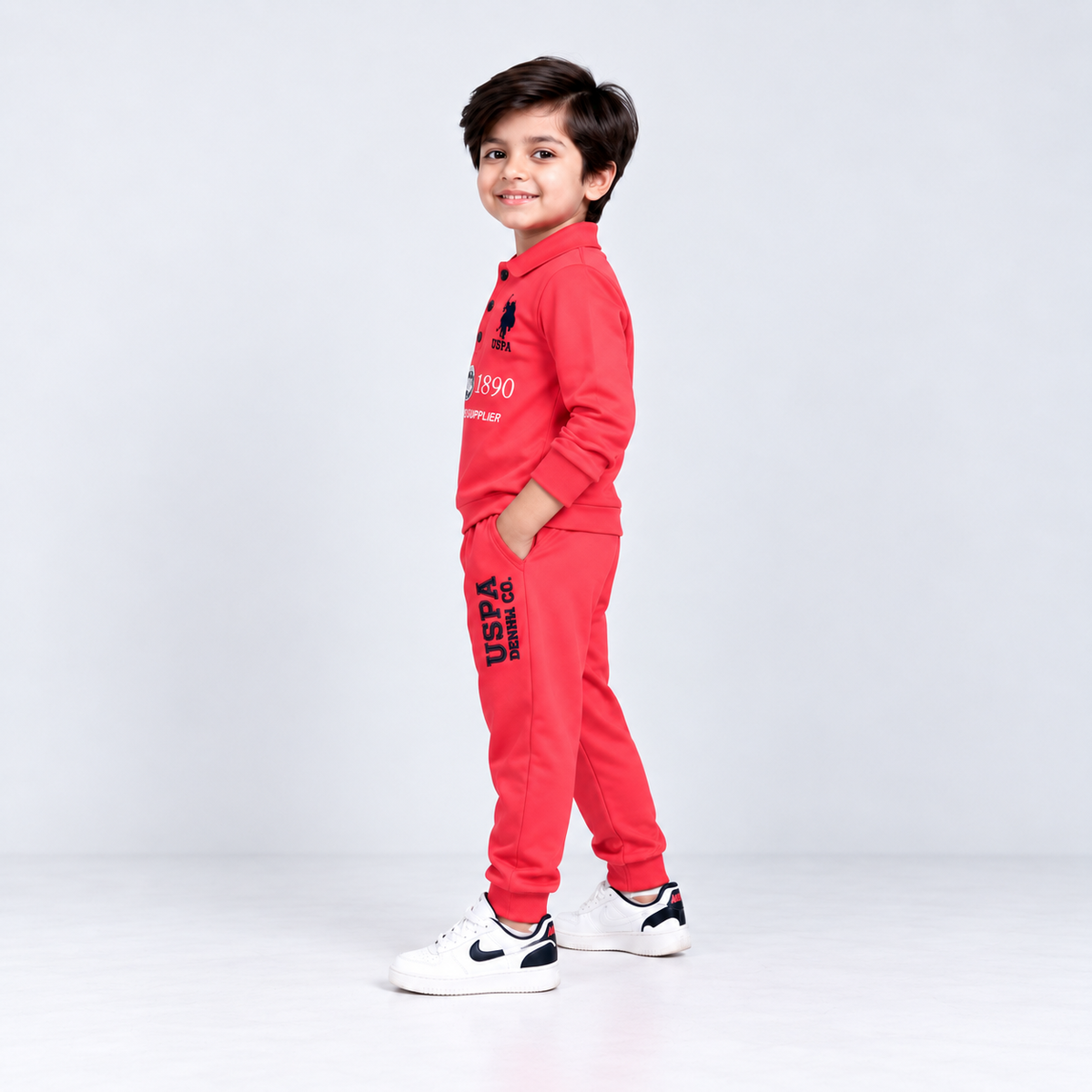 Kids Polo Tracksuit Set