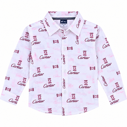Boys’ Printed Full-Sleeve Shirt