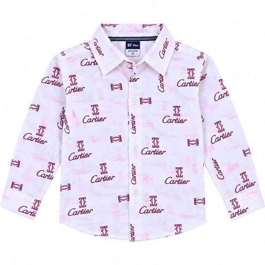 Boys’ Printed Full-Sleeve Shirt