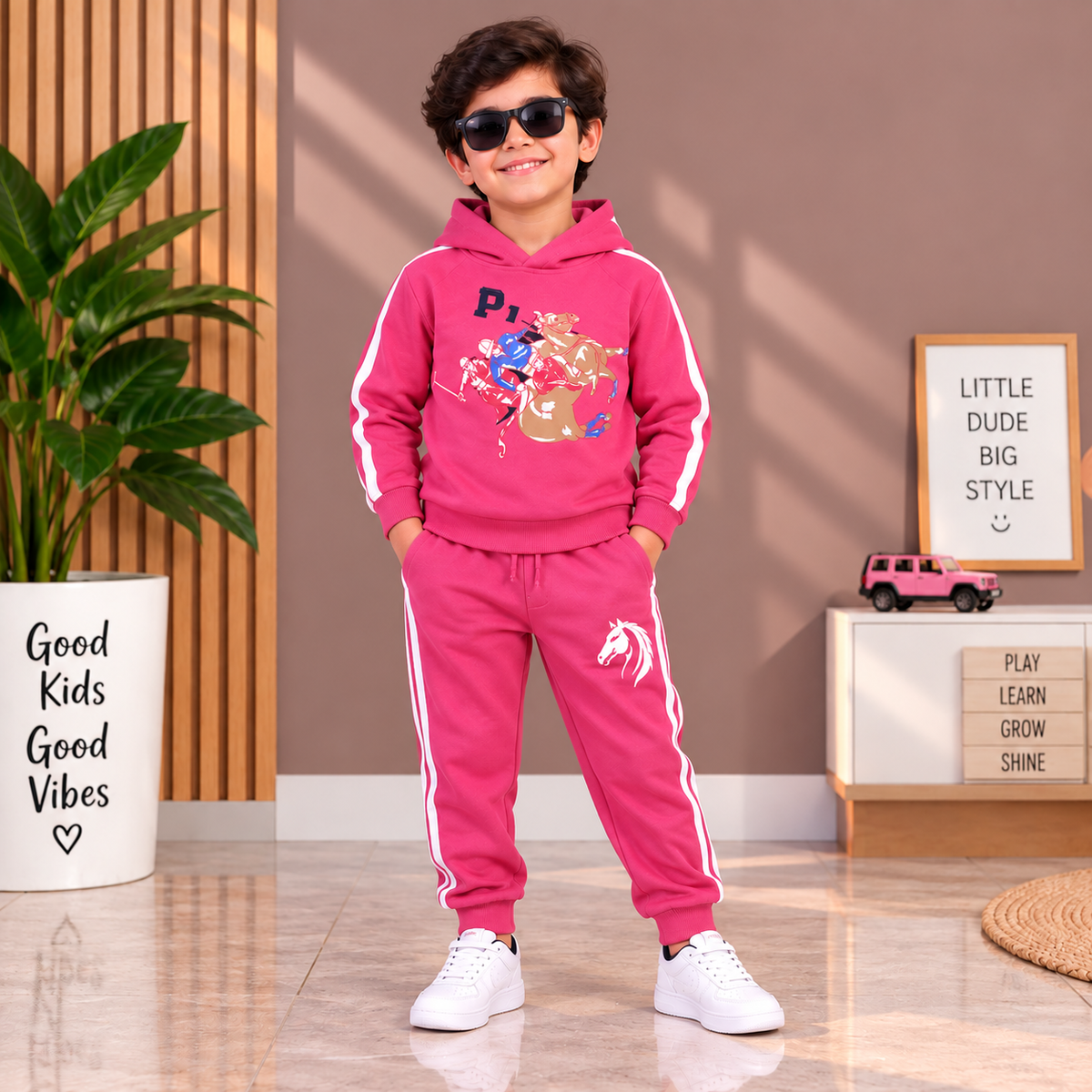 🖤 Premium Black Kids Tracksuit