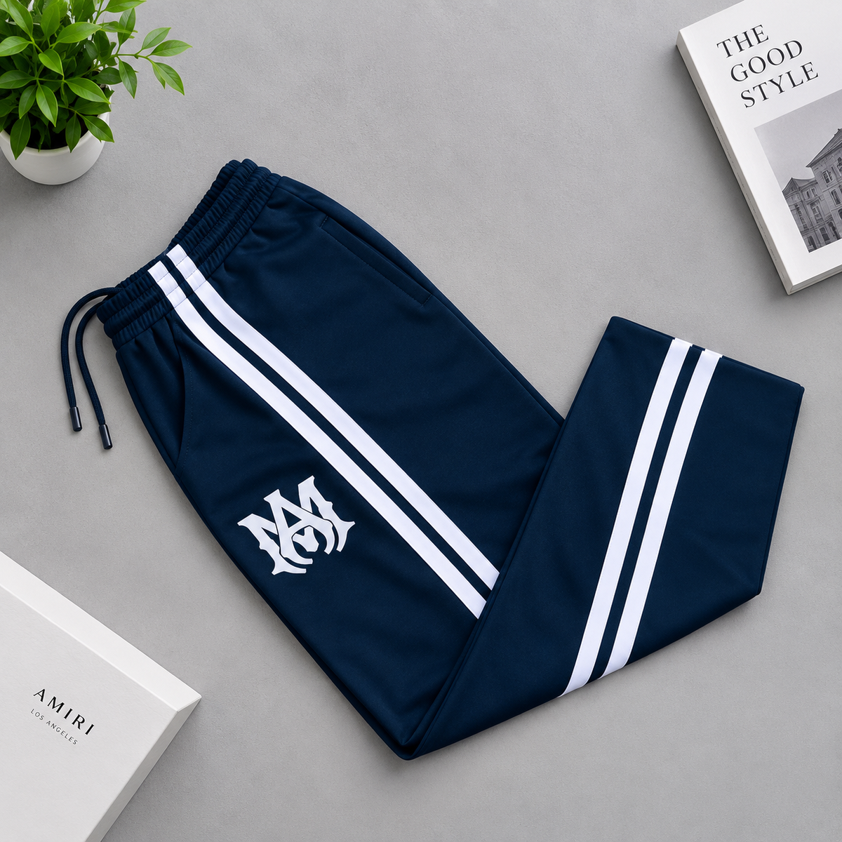 Navy Blue Kids Tracksuit Set