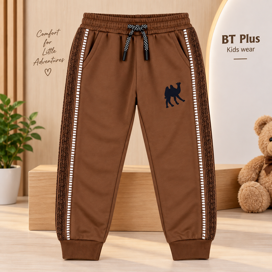 Stylish Blue Full-Sleeve Sweatshirt &amp; Pajama Set | Kids Winter Wear
