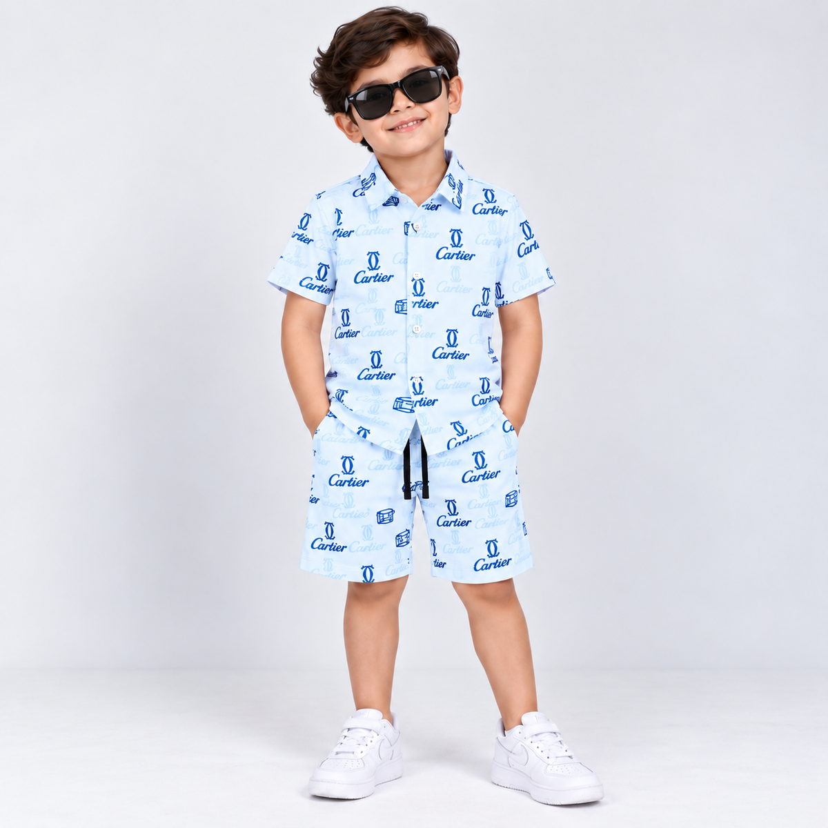 Boys’ Printed Full-Sleeve Shirt