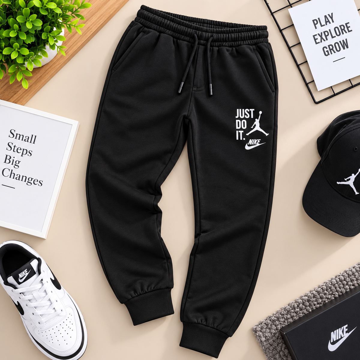 🤍 Premium Kids White Striped Polo T-Shirt