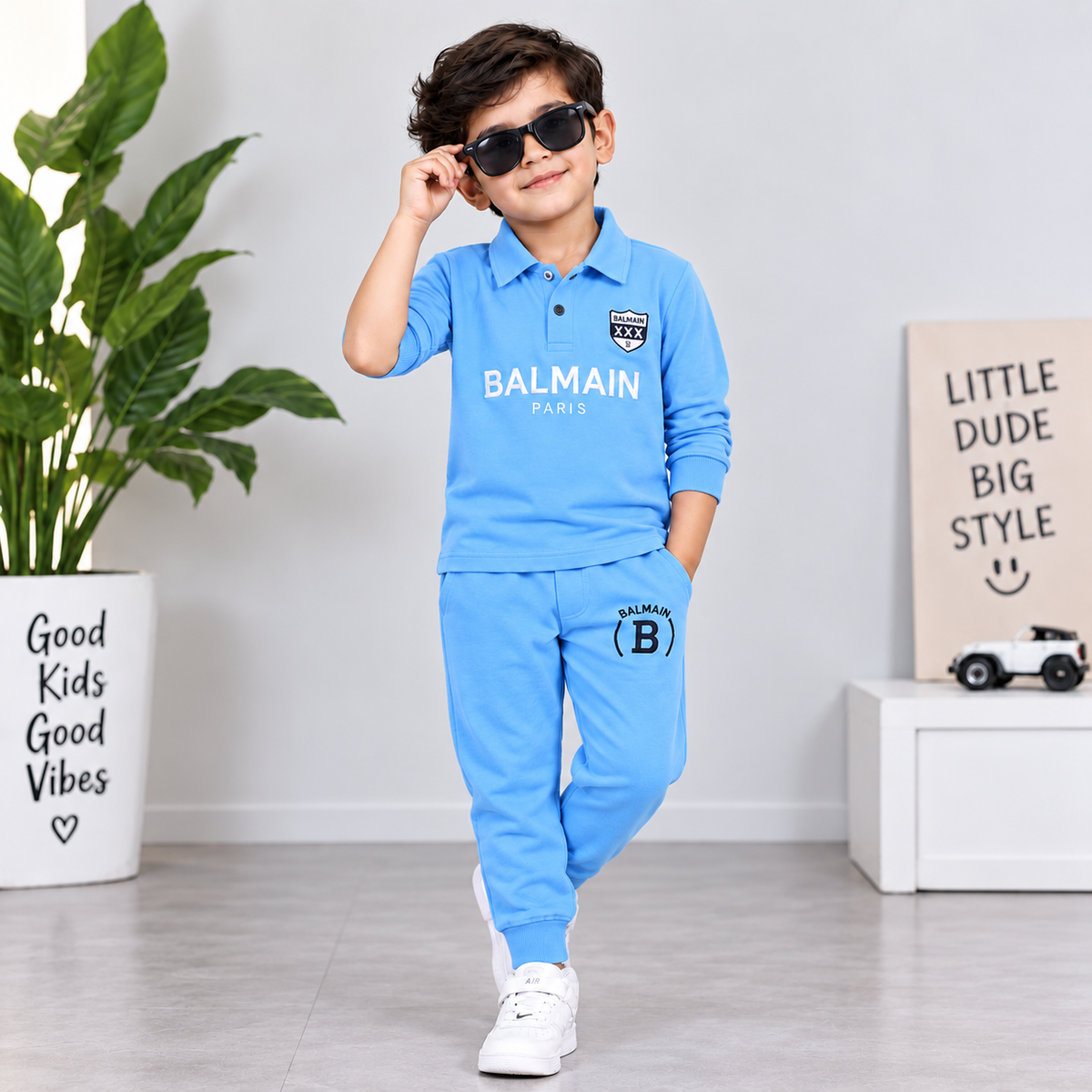 Pink Kids Jogger Pants for Boys | Stylish & Comfortable