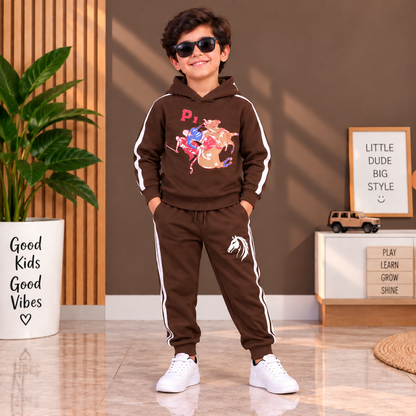 🖤 Premium Black Kids Tracksuit