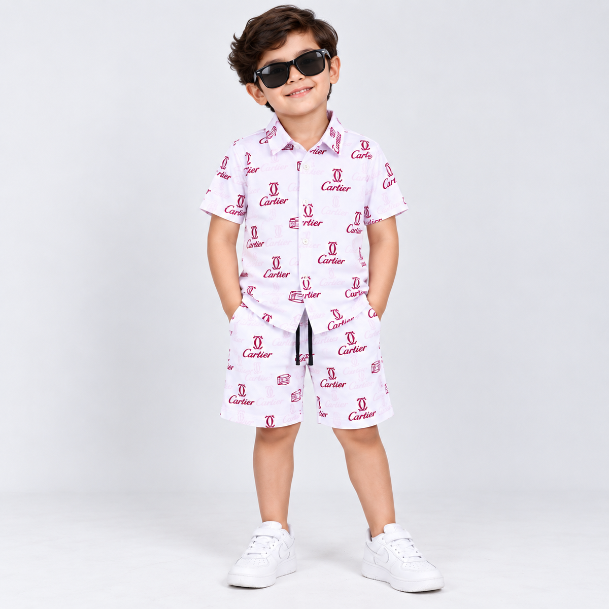 Boys’ Printed Full-Sleeve Shirt