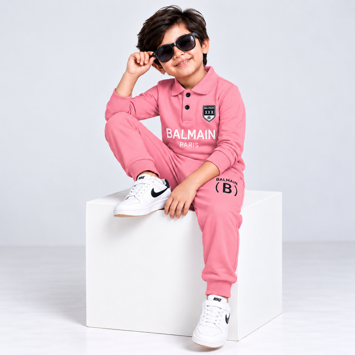 Kids Polo Tracksuit Set