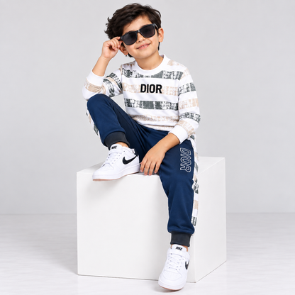 Premium Boys Full-Sleeve T-Shirt & Jogger Set