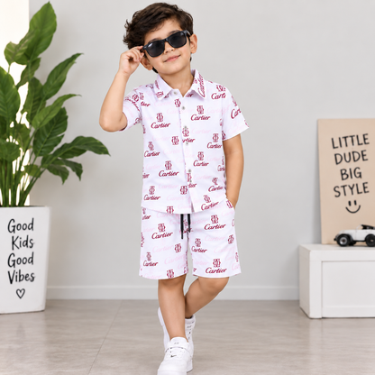 Boys’ Printed Full-Sleeve Shirt