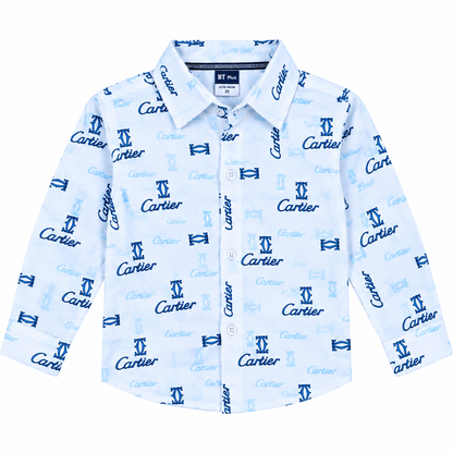 Boys’ Printed Full-Sleeve Shirt